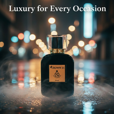 Crown 21 Perfume by Luxury Jannam | 9PM Inspired Long Lasting Fragrance Pakistan
