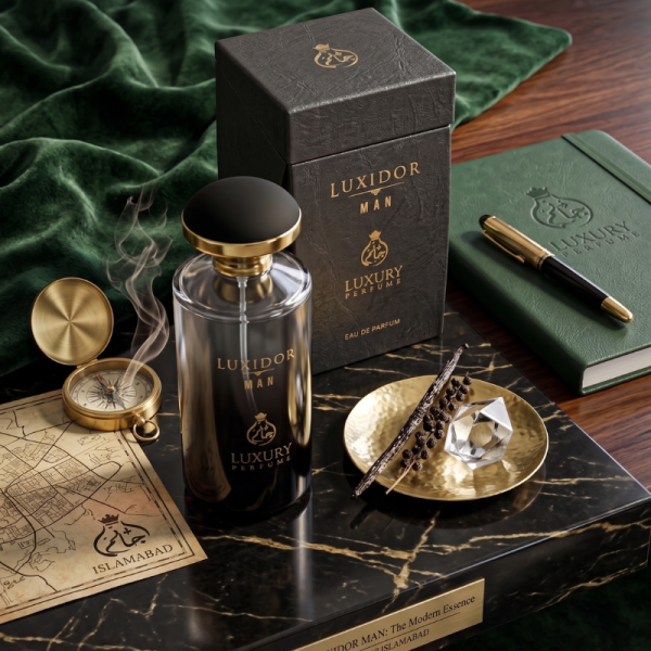 Luxidor Man – Fresh Citrus & Woody Eau de Parfum | Luxury Jannam Perfume