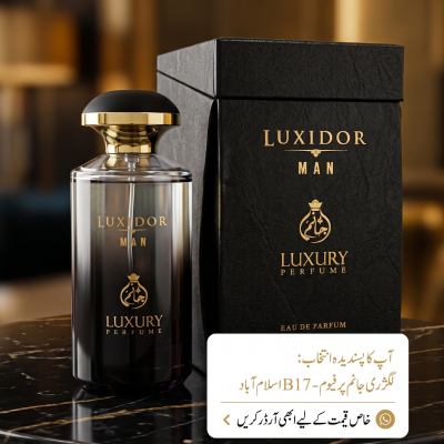 Luxidor Man Perfume for Men | Fresh Citrus Woody Scent – Luxury Jannam Perfume