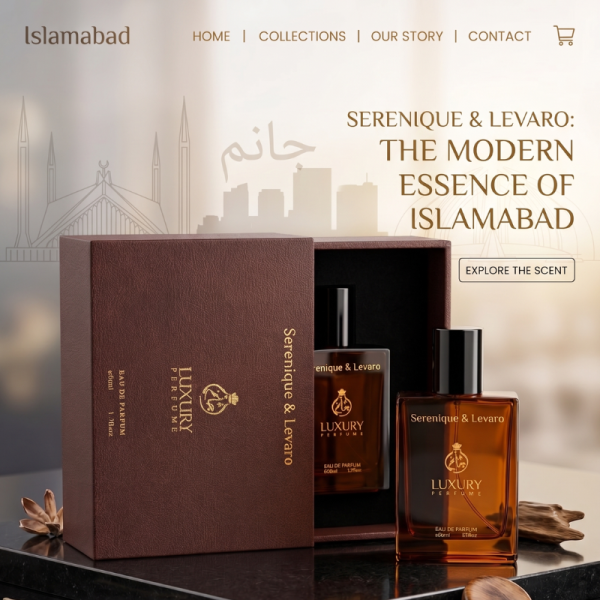 Serenique & Levaro – Elegant Floral Fresh Eau de Parfum | Luxury Jannam Perfume